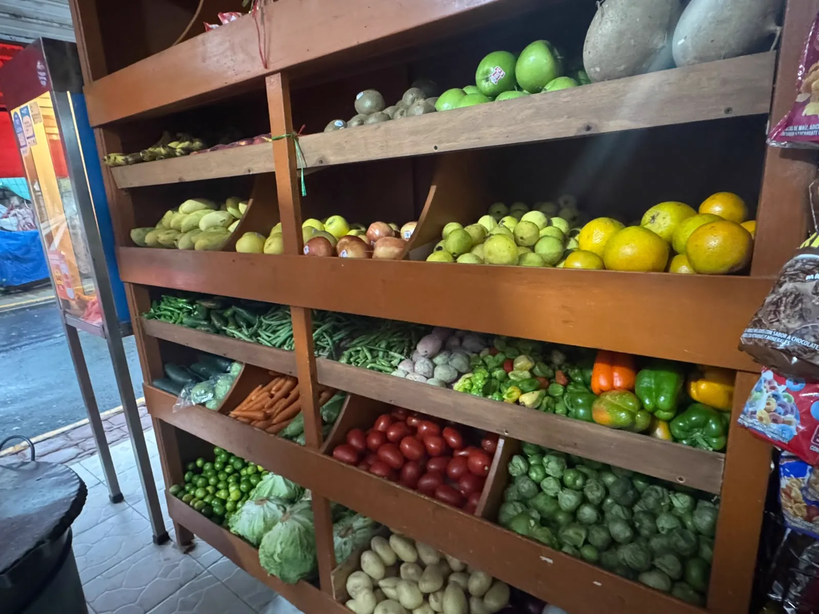 Frutas y verduras frescas