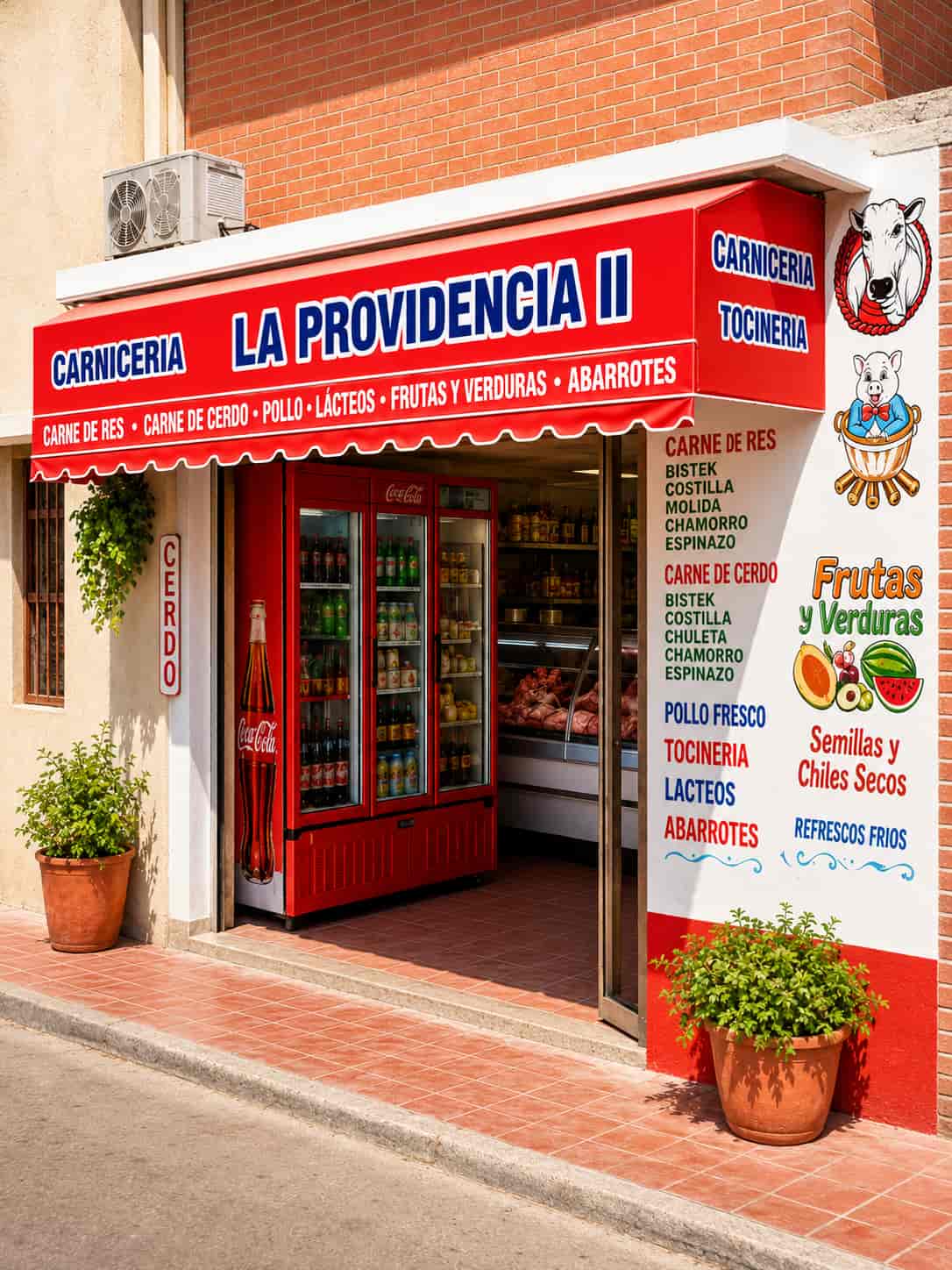 Interior de la Carnicería La Providencia II